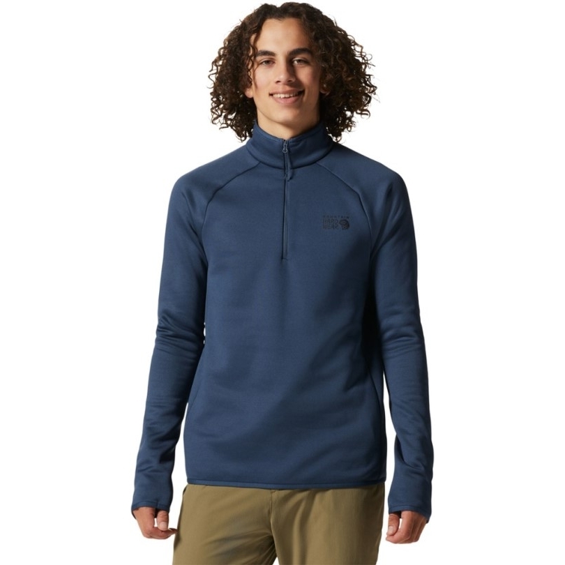Rei Coop Mountain Hardwear Polartec Power Stretch Pro Oberteil Mit Viertelreißverschluss Herren