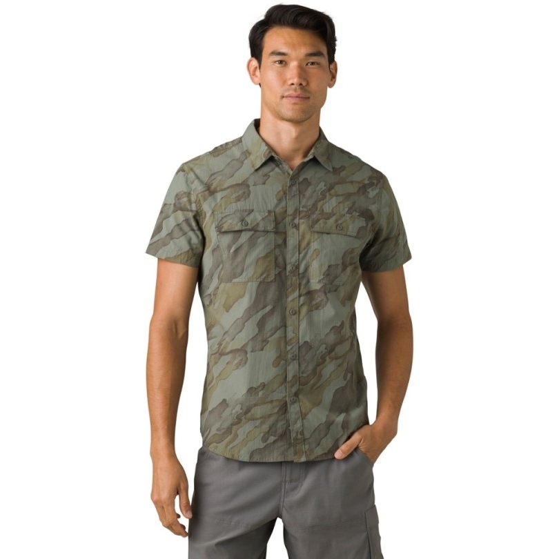 Aquarell Camo Rei Co-op Prana Sutherlin Hemd Männer