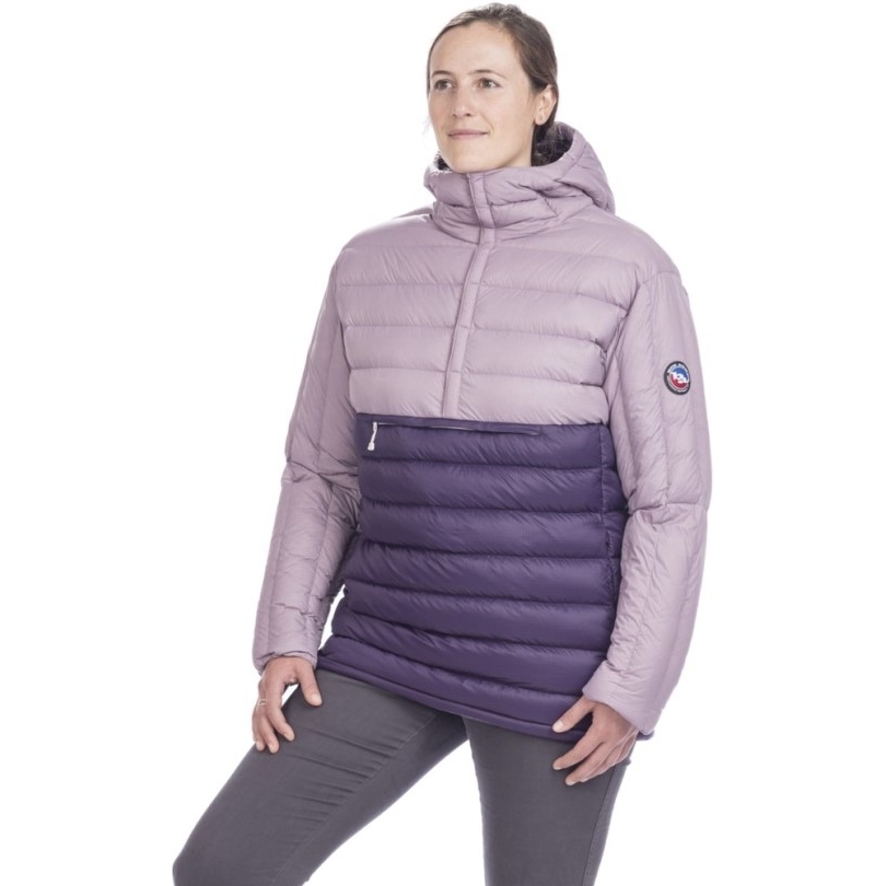 Big Agnes Red Elephant Cagoule Isolierte Jacke Lila Samt Rei Coop