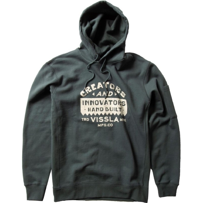 Rei Co-op Vissla Creators Öko-Fleece-Pullover Hoodie Herren Grün
