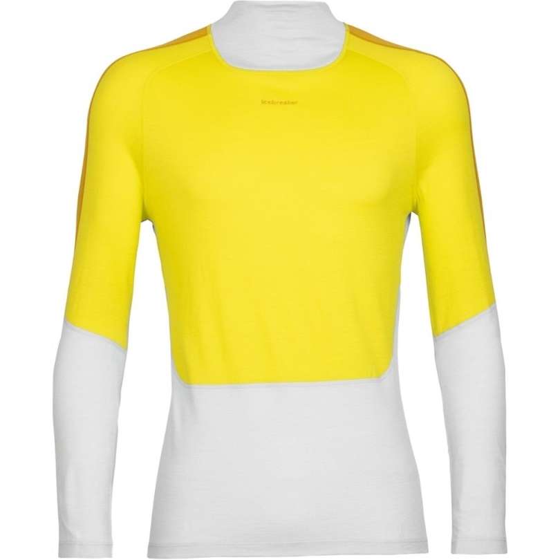 Icebreaker Merino 200 Sonebula Langarm-thermotop Mit Hohem Kragen Herren Ether Rei Coop