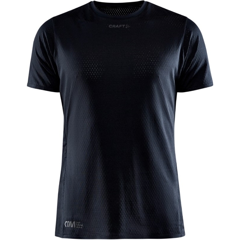 Craft Ctm Distance Warp Mesh T-shirt Herren Schwarz Rei Coop