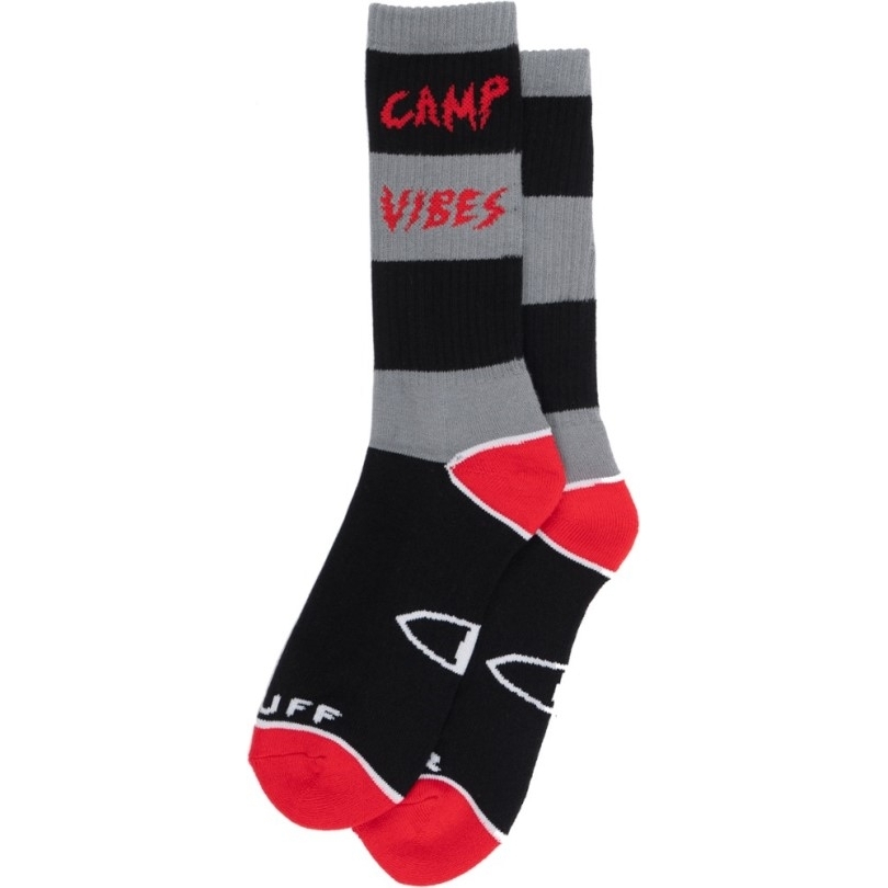 Rei Coop Schwarz-rote Poler Schwere Vibes Socken
