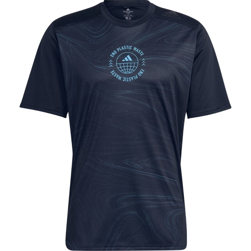 Adidas Designed For Running For The Oceans T-shirt Herren Rei Coop Schwarz