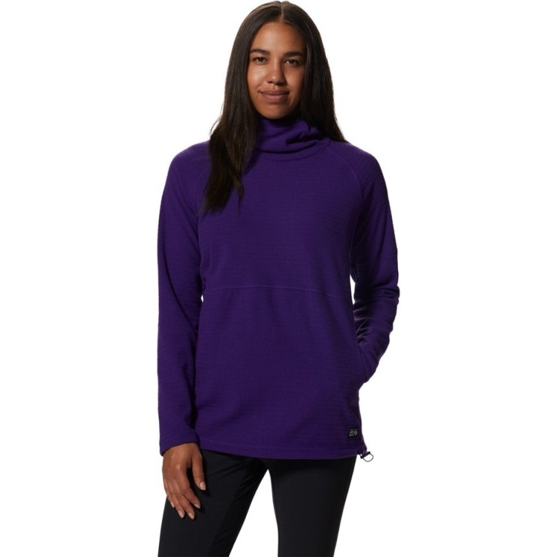 Mountain Hardwear Summit Grid Tunika Hoodie Damen Rei Co-op Zodiac