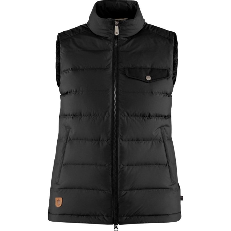 Rei Coop Fjällräven Greenland Daunenweste Damen Schwarz