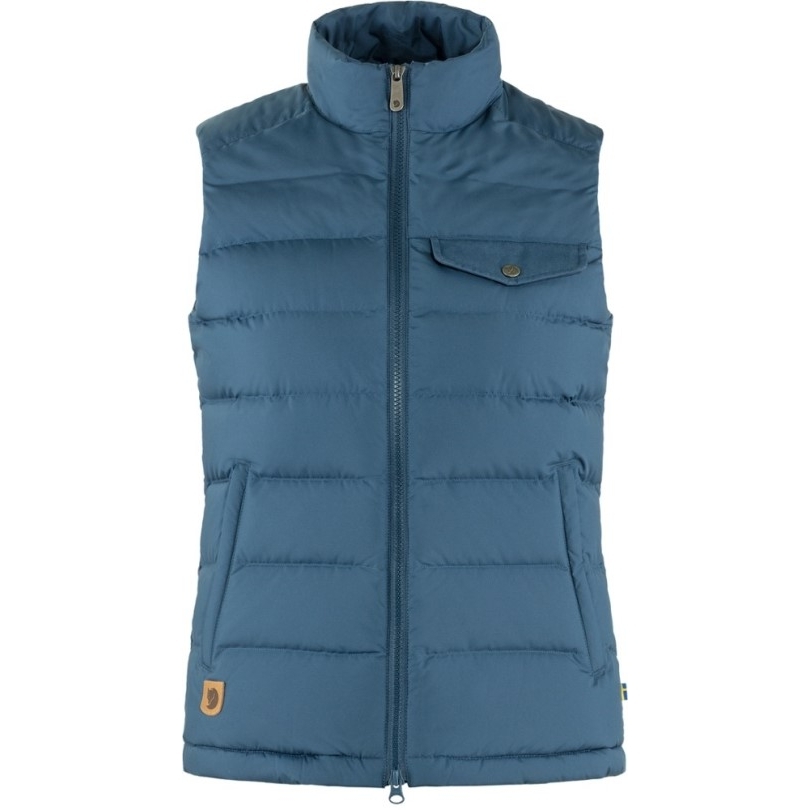 Blau Fjällräven Grönland Daunenweste Damen Rei Coop