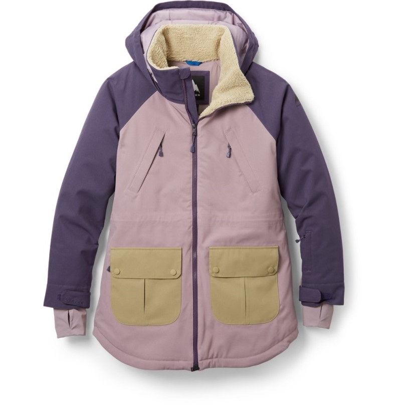 Burton Prowess Isolierte Jacke Damen Rei Coop Elderberry