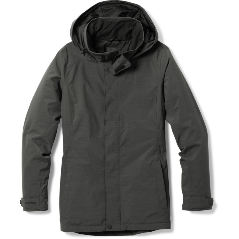 Schwarze Rei Coop Burton Jet Set Isolierte Jacke Damen