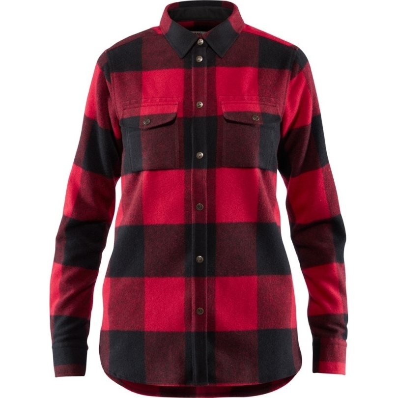 Fjällräven Kanada Shirt Damen Rot Rei Co-op