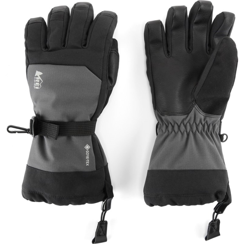 Schwarze Rei Coop Switchback GTX Handschuhe 2.0 Damen