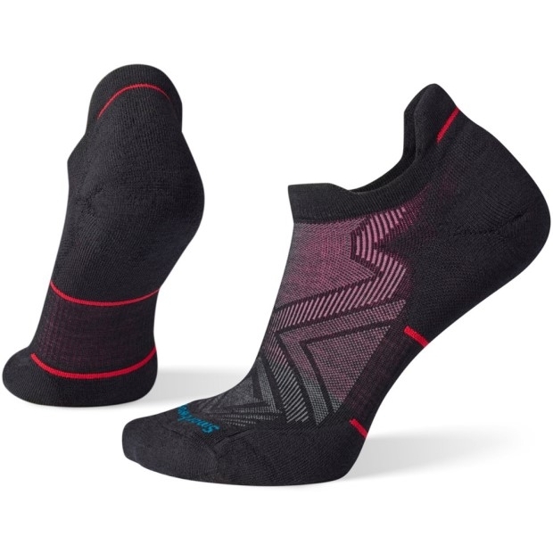 Rei Co-op Smartwool Performance Run Targeted Cushion Niedrige Knöchelsocken Damen Schwarz