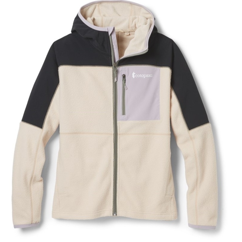 Cotopaxi Abrazo Kapuzen-fleecejacke Mit Durchgehendem Reißverschluss Damen Schwarz Rei Co-op