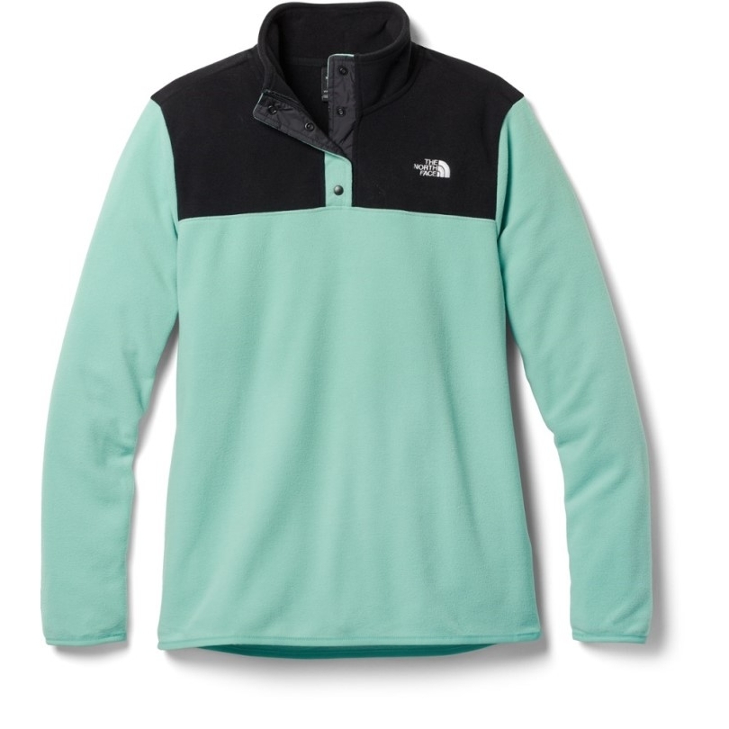 Rei Coop The North Face Tka Gletscher Schnappkragen Pullover Damen Schwarz