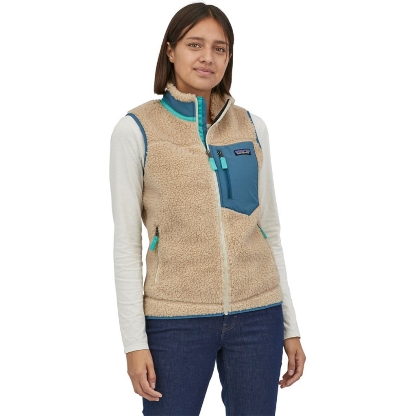 Blau Rei Coop Patagonia Classic Retro-x Fleeceweste Damen