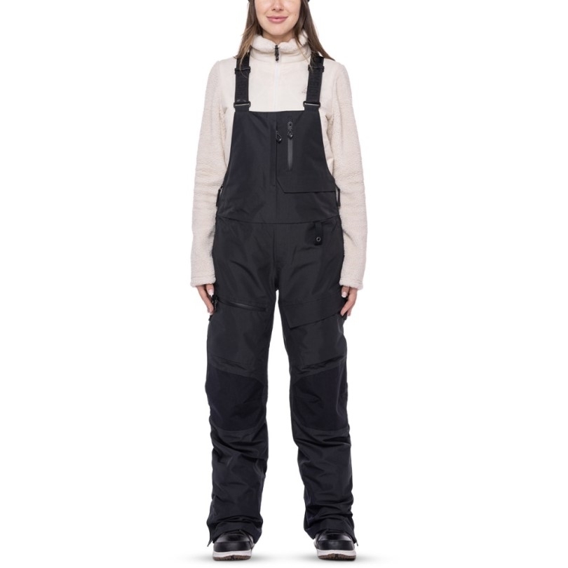 686 Geode Thermagraph Latzhose Damen Rei Coop Schwarz