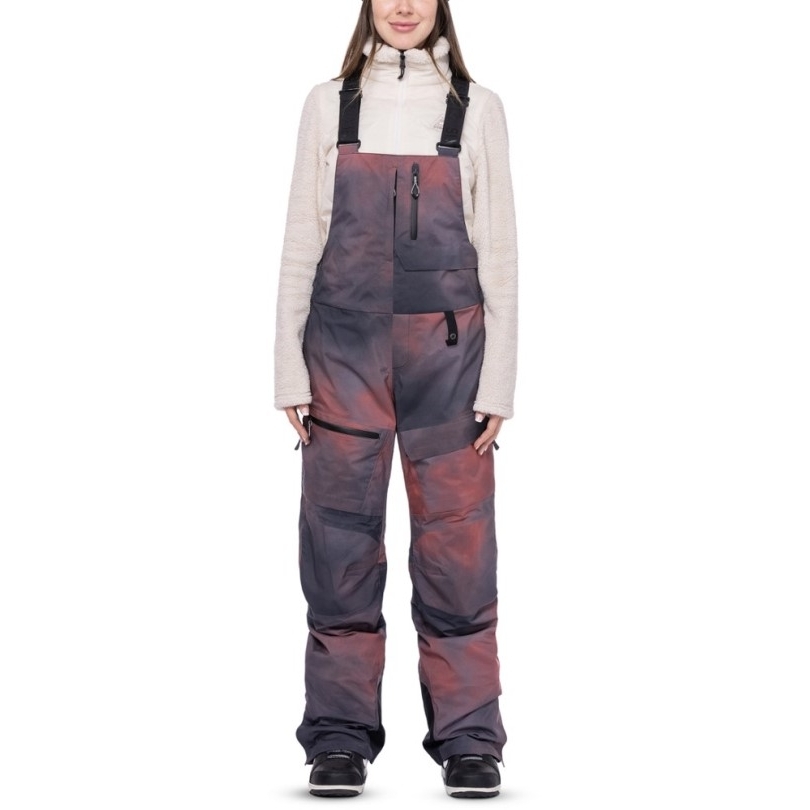 686 Geode Thermagraph Latzhose Damen Hot Coral Spray Rei Coop