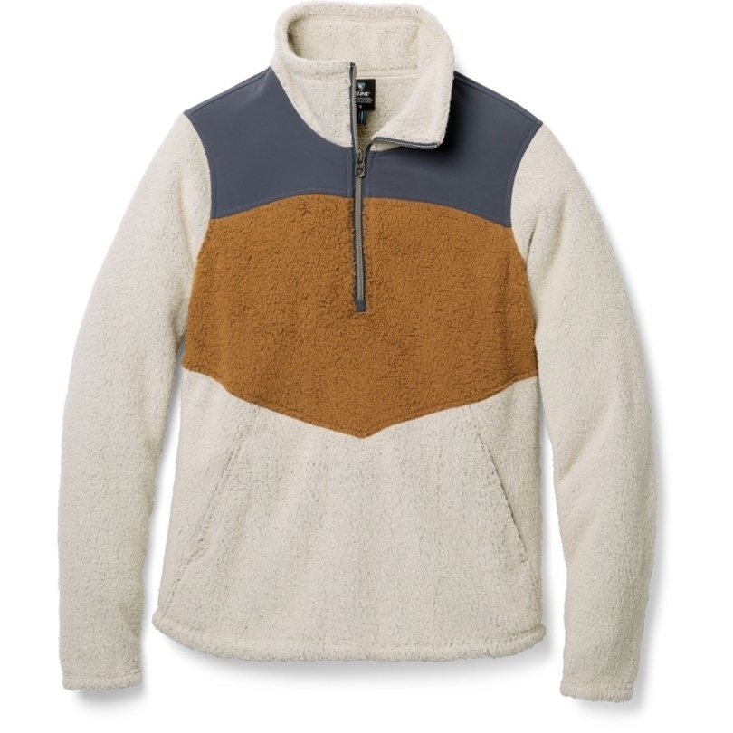 Rei Co-op Sea Salt Kuhl Prism Fleecejacke Mit Halbem Reißverschluss Für Damen