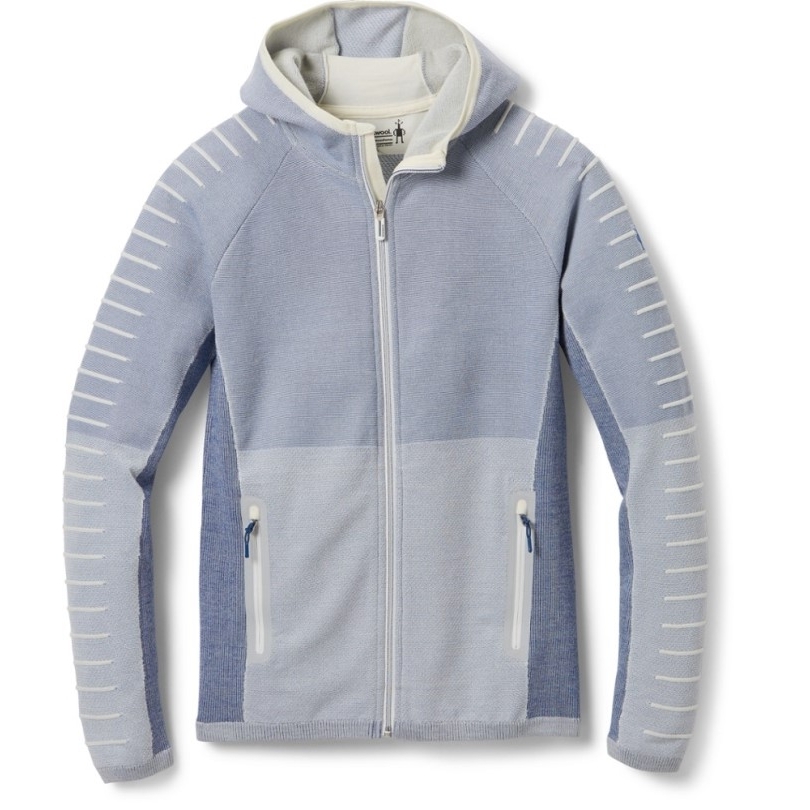 Rei Coop Smartwool Intraknit Merinofleece Full-zip Hoodie Damen Weiß