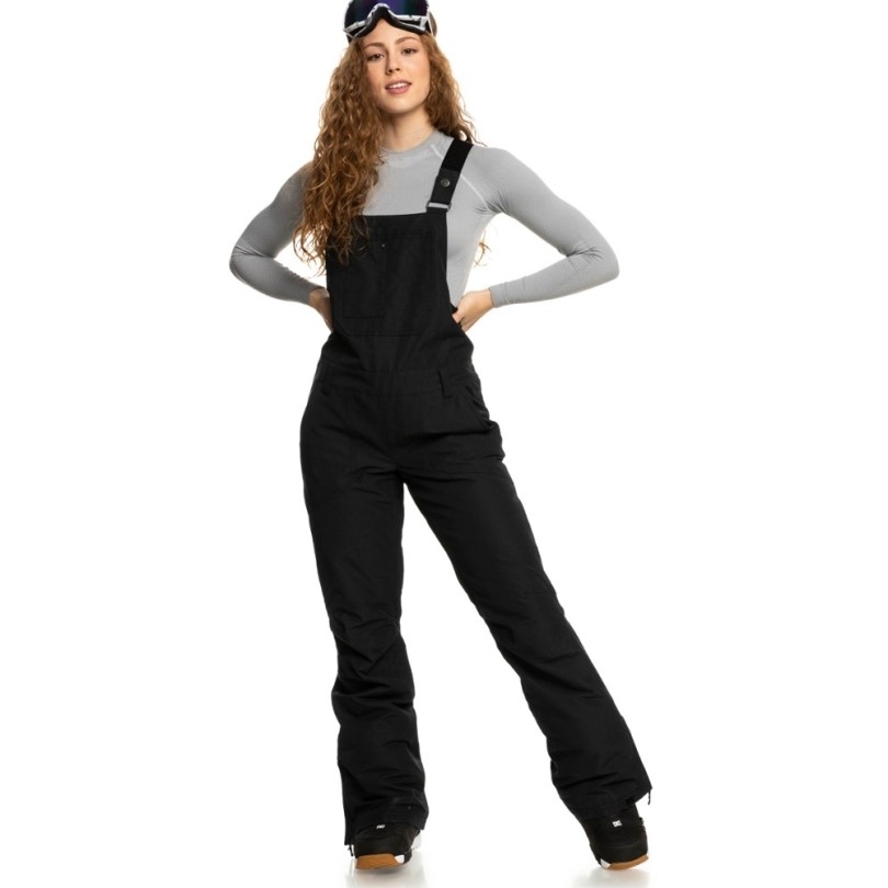 True Black Roxy Rideout Latzhose Damen Rei Coop