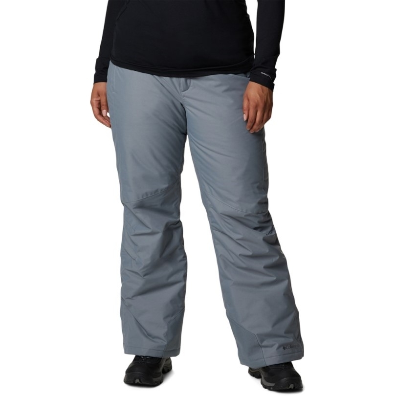 Grau Columbia Bugaboo Omni-heat Schneehose Damen Große Größen Rei Coop