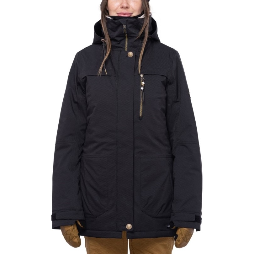 686 Spirit Isolationsjacke Damen Rei Coop Schwarz