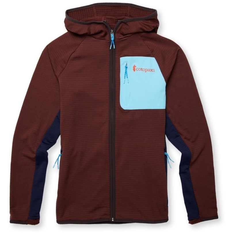 Rei Coop Kastanie Cotopaxi Otero Durchgehender Zip-fleece-hoodie Damen