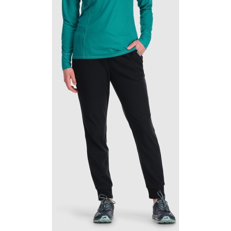 Schwarze Rei Coop Outdoor Research Trail Mix Jogginghose Damen