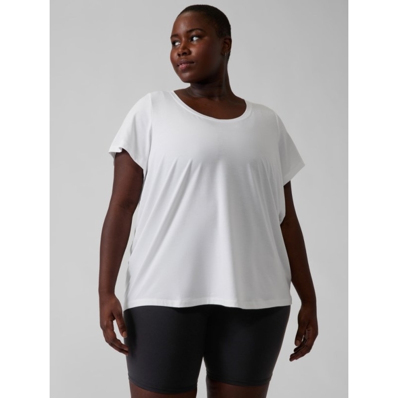 Athleta Stratus Ii T-shirt Damen Rei Coop White
