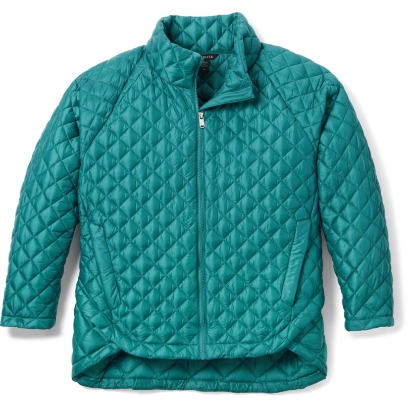 Athleta Flüstern Federlose Isolierte Jacke Damen Große Größen Rei Coop Grün