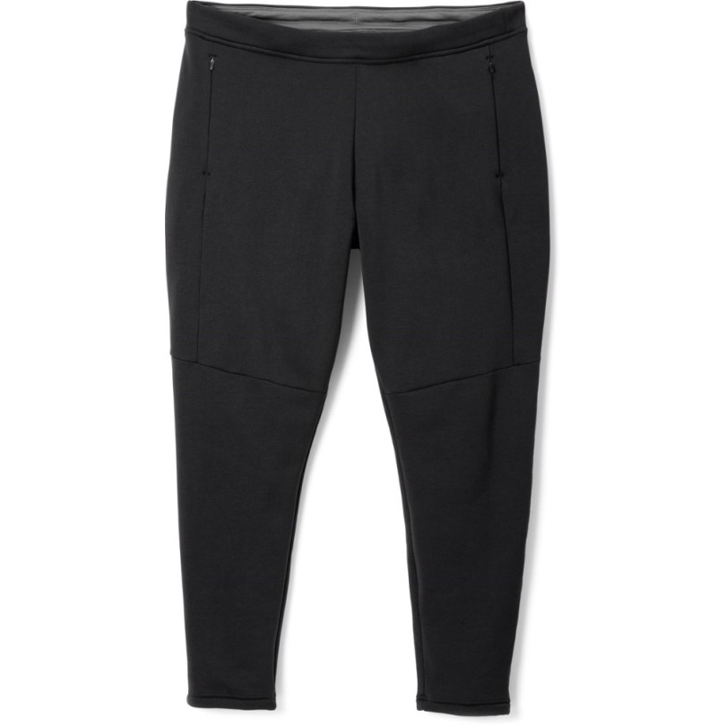 Schwarze Rei Coop Hyperaxis Fleecehose Damen Plus Größen