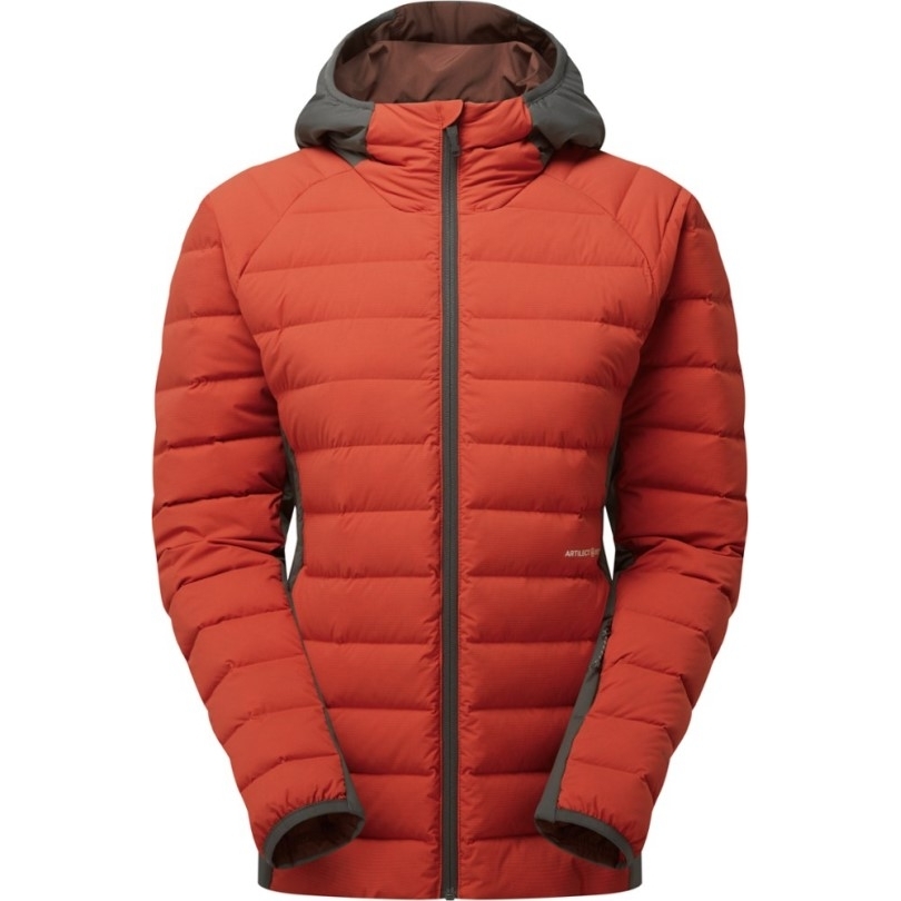 Artilect Divide Fusion Stretch-daunen-hoodie Damen Ember-ash Rei Coop
