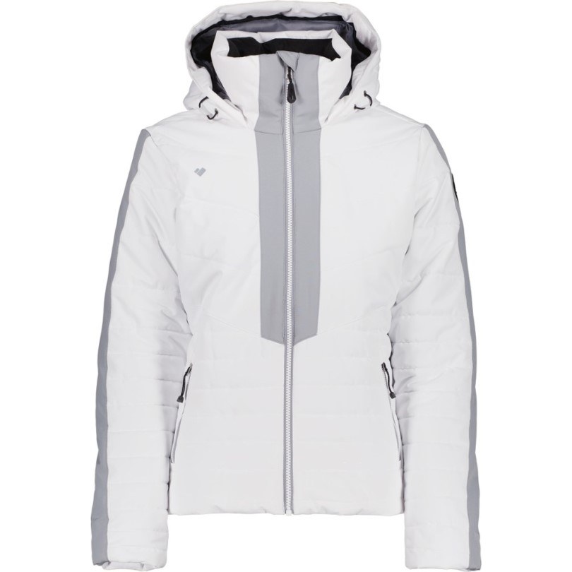 Weiß Rei Coop Obermeyer Como Isolierte Jacke Damen