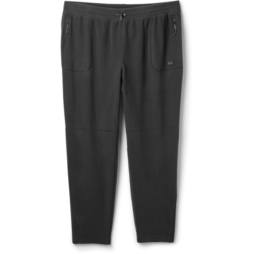 Schwarze Rei Coop Teton Fleecehose 2.0 Damen Plus Größen
