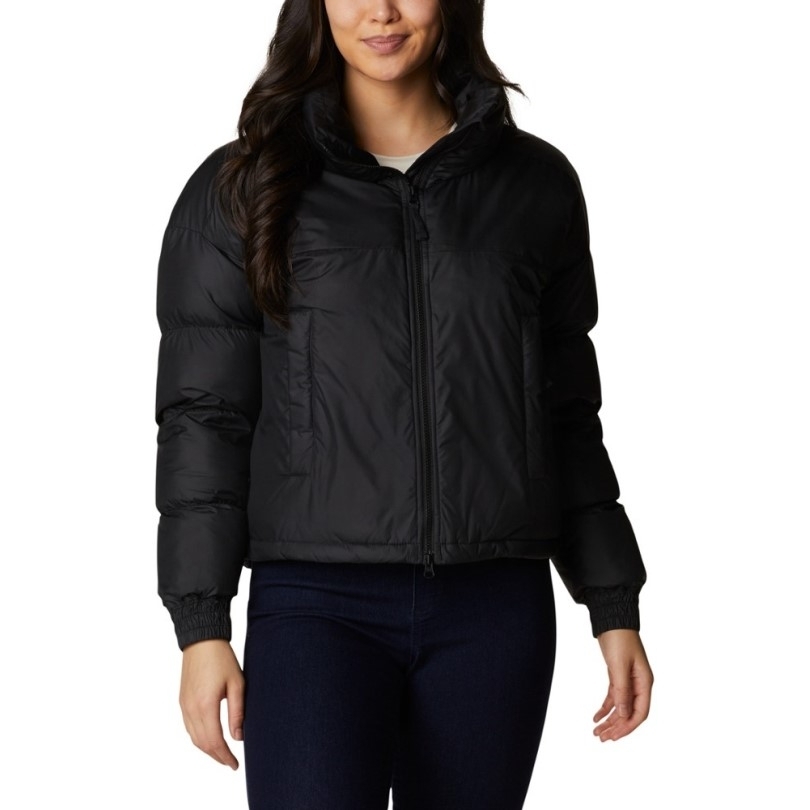 Columbia Pike Lake Kurz Geschnittene Isolierjacke Damen Rei Coop Schwarz