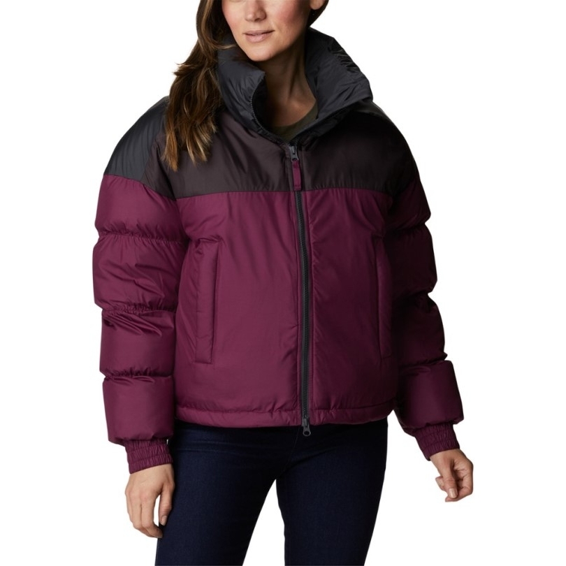 Columbia Pike Lake Kurz Geschnittene Isolierjacke Damen Marionberry Rei Coop