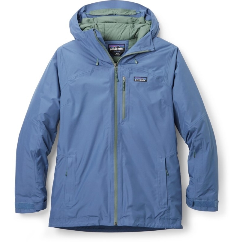 Blau Rei Coop Patagonia Isolierte Puderstadtjacke Damen