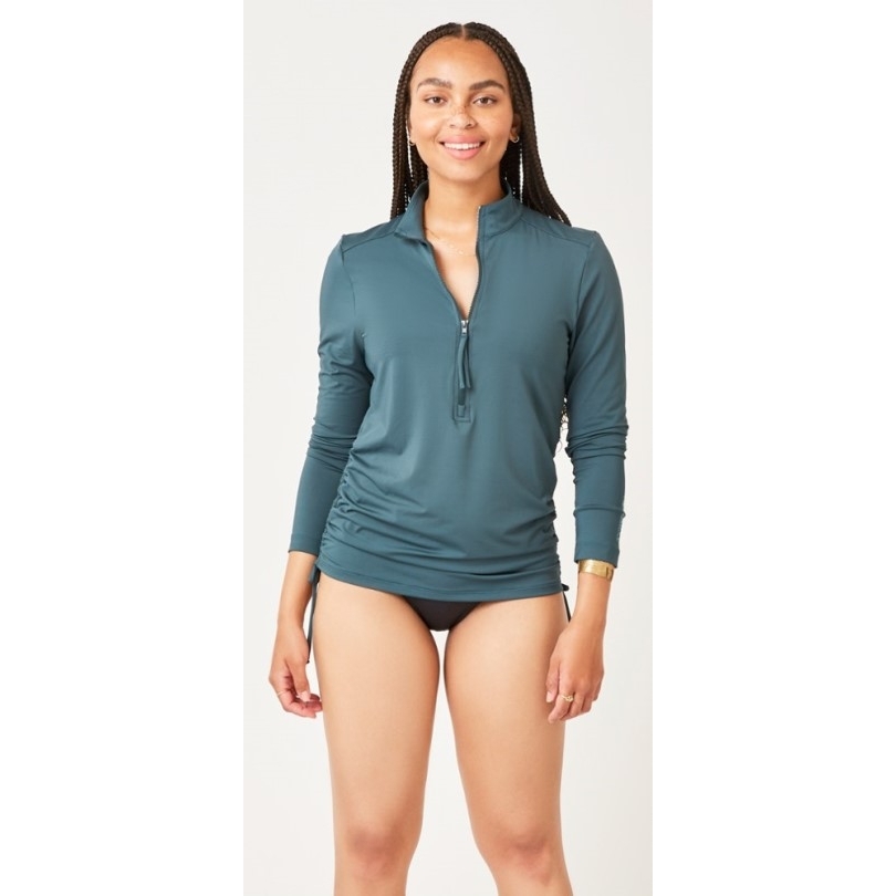 Carve Designs Cruz Rashguard Frauen Eden Rei Genossenschaft