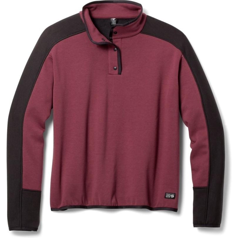 Mountain Hardwear Camplife Pullover Mit Knopfverschluss Damen Kakaorot Rei Coop