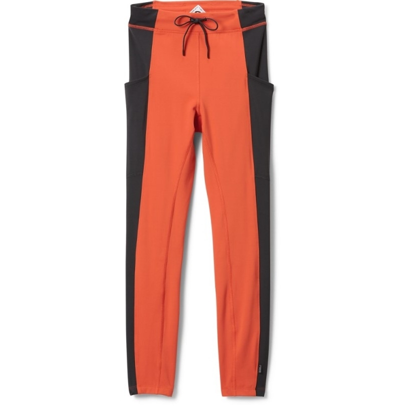 Schwarze Outdoor Afro Rei Co-op 7/8 Leggings Damen
