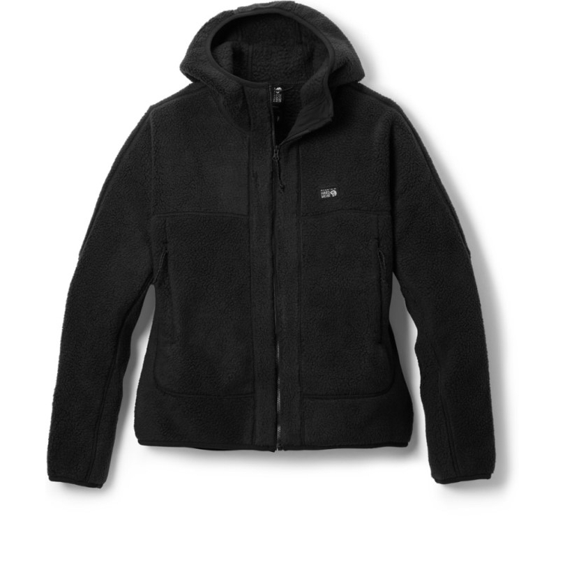 Rei Coop Mountain Hardwear Hicamp Fleece-kapuzenpulli Mit Durchgehendem Reißverschluss Damen Schwarz
