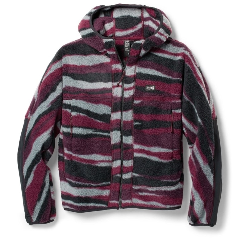 Red Rei Co-op Mountain Hardwear Hicamp-Fleece-Hoodie Mit Durchgehendem Reißverschluss Für Damen