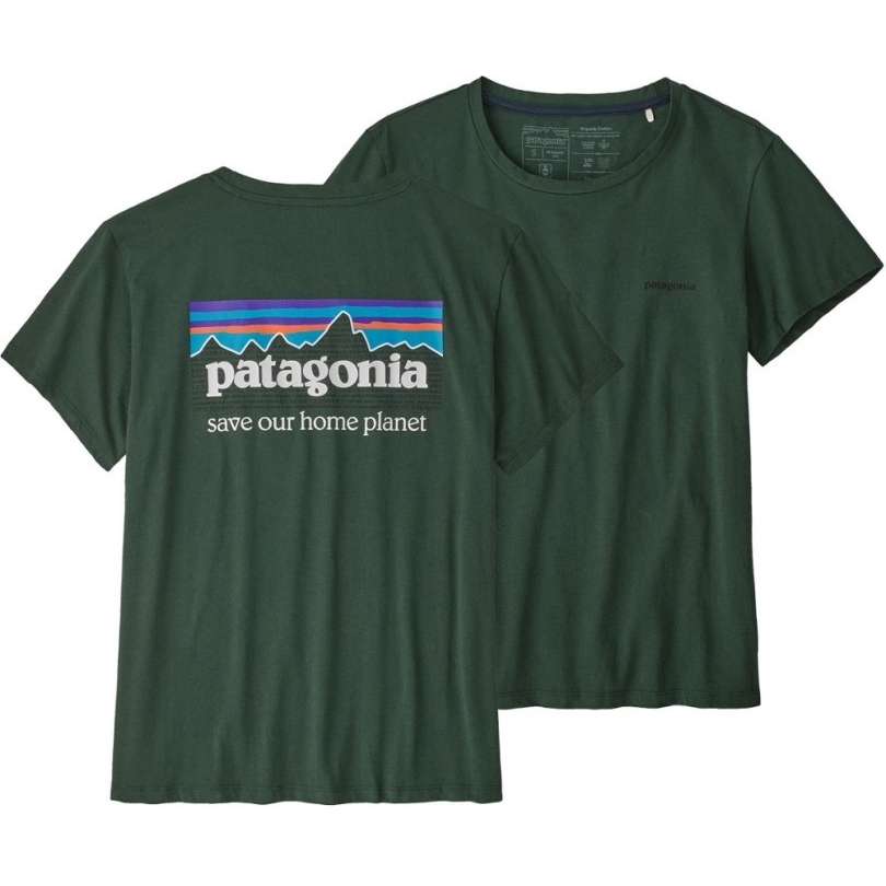 Grün Patagonia P-6 Mission Bio-t-shirt Damen Rei Coop