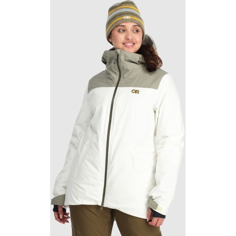 Snow-flint Rei Coop Outdoor Research Snowcrew Isolierte Jacke Damen