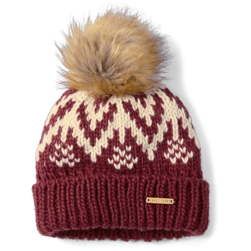 Burgundy Sweet Turns Lucia Beanie Damen Rei Coop