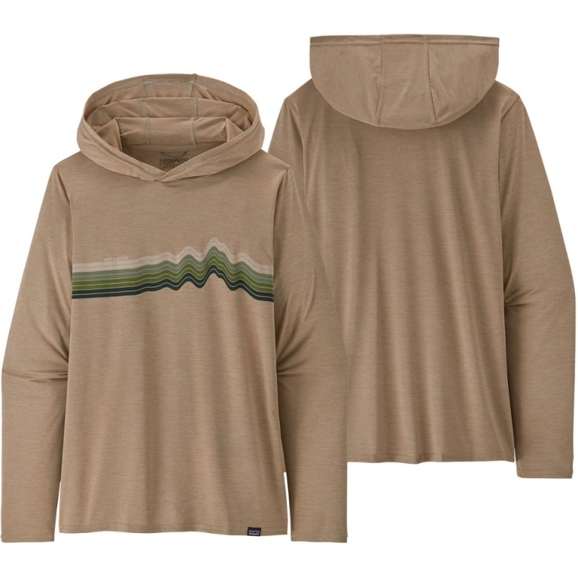 Oar Tan X Rei Co-op Patagonia Capilene Cool Daily Hoodie Damen