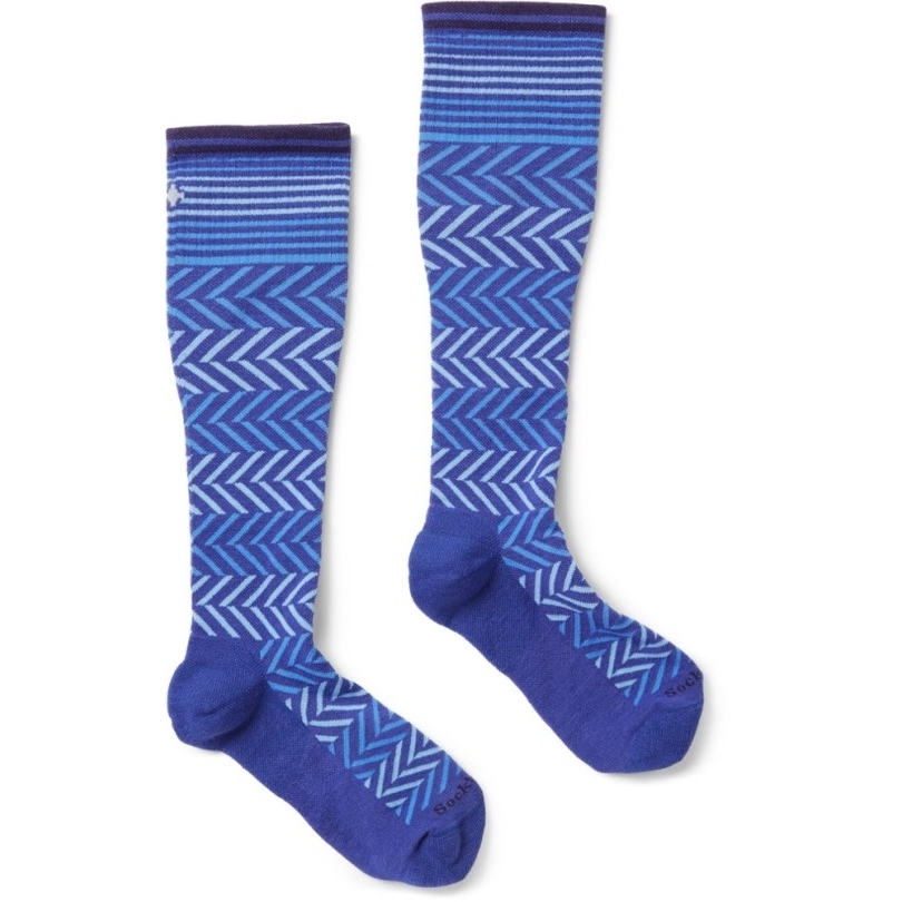 Rei Coop Sockwell Chevron Kompressionssocken Damen Hyacinth