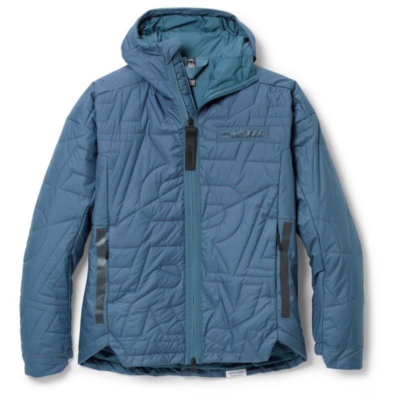 Adidas Myshelter Primaloft Isolierte Kapuzenjacke Damen Wonder Steel Rei Coop