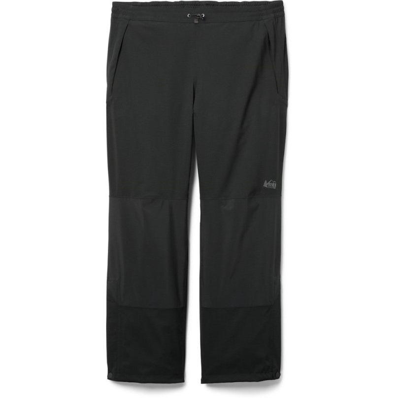 Schwarze Rei Coop Talusphere 2.0 Regenhose Damen Plus Größen