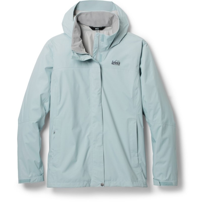 Blaue Rei Coop Rainier Regenjacke Damen Plus Größen